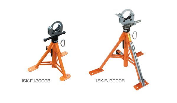 画像1: 折りたたみ式ケーブルジャッキ ISK-FJ2000B/-FJ3000R (10215/10216) 育良精機 (1)