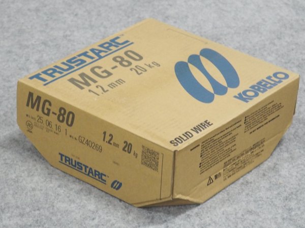 画像2: 高張力鋼（マグ材料） MG-80 1.2mm-20kg 神戸製鋼所 (2)