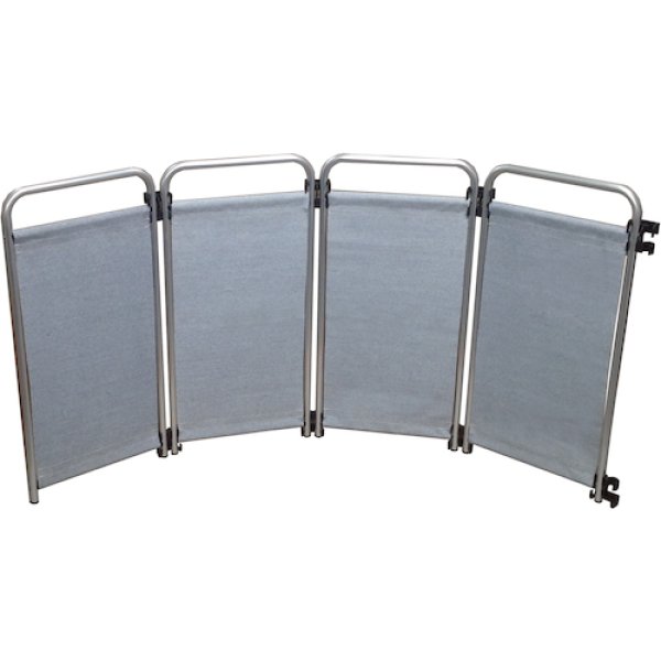 画像3: TRUSCO 小型火花用衝立 超小型スリム 幅369mm　高さ749mm 四面セット TTSS4-749-S [255-6079] (3)