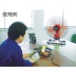 画像3: TRUSCO TFZPA-45A 全閉式アルミハネ工場扇 ゼフィール 卓上タイプ [474-8930] (3)