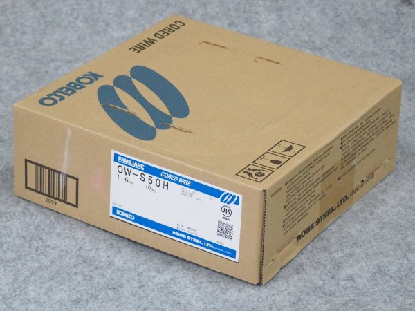 画像1: 中板用・屋外用(セルフシールド材料) OW-S50H 1.6mm×10kg 神戸製鋼所 (1)