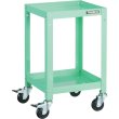 画像1: TRUSCO ツールワゴン ラビットワゴン 360Ｘ360 ゴム車輪 ヤンググリーン RBW-632-YG [366-3078] (1)