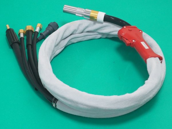 画像1: Panasonic CO₂/MAGトーチ 皮カバー方式 YT-50MCZWT16 3m (1)