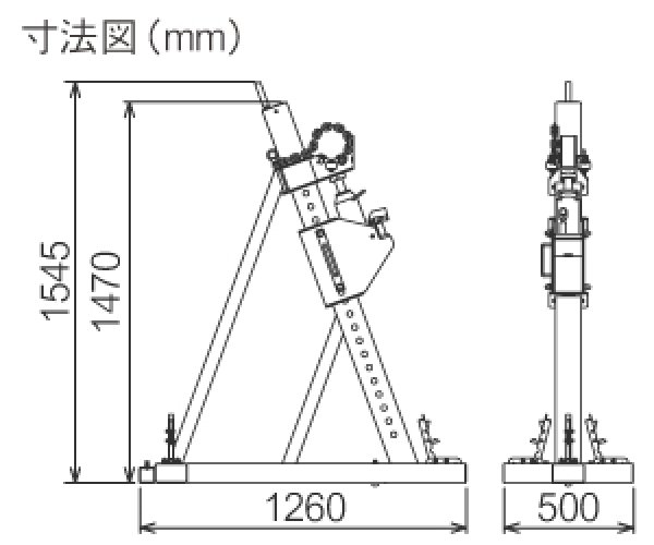 画像3: [受注生産品]10tonジャッキ  育良精機 (3)