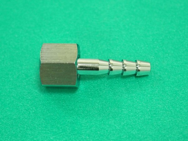 画像1: 炭酸・アルゴン調整器用φ6.0mmホースジョィントセット M12-P1.0 ユタカ (1)