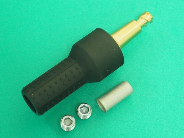 画像3: アルミケーブル用ジョイント NK19AL(300A) プラグセット(オス) ネジ止式 耐熱ゴム 三立電器 (3)