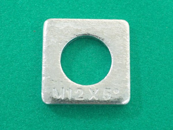 画像1: TRUSCO テーパーワッシャー ユニクロ M12（1/2）16個入 B55-0012 [160-9131] (1)