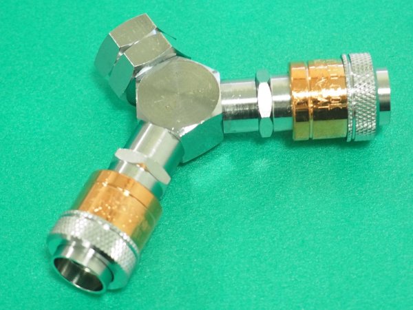 画像3: アポロコック 可燃性ガス用ゲージ直結用分岐ソケット BS-2N  小池酸素工業 (3)