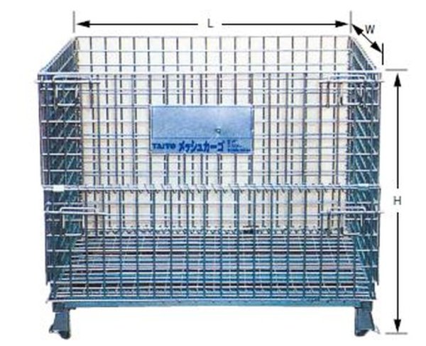 画像2: ＴＡＩＹＯ メッシュカーゴ 電気 TM-8 3098752 大洋製器 (2)