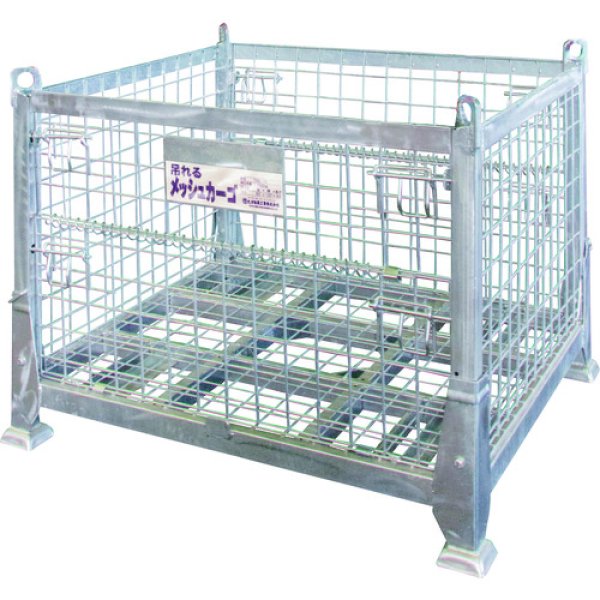 画像4: ＴＡＩＹＯ 吊れるメッシュカーゴ TML-10 3012678 大洋製器 (4)