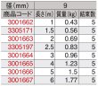 画像3: JIS玉掛ワイヤ ロック止 O/O 9×3m 3001664 大洋製器工業 (3)