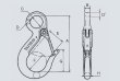 画像2: ＴＡＩＹＯ eフック 1.25t EHK-1.25 1011449 大洋製器 (2)
