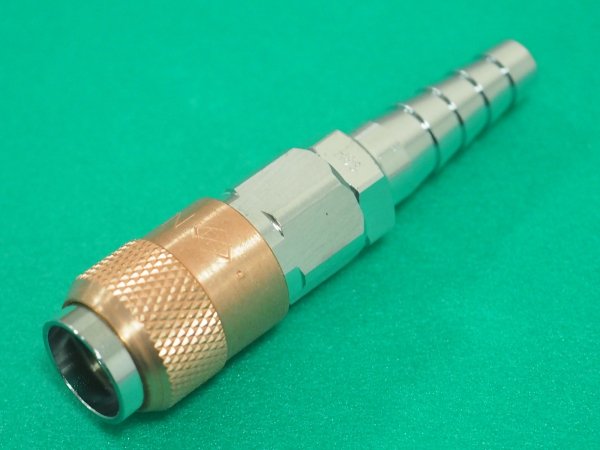 画像3: Ｎコック 可燃ガス用ホース用ソケット(細径) S3H(10φ) 日酸TANAKA (3)