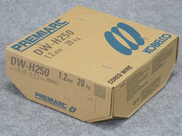 画像2: 硬化肉盛用フラックスワイヤ DW-H250 1.2mm-20kg 神戸製鋼所 (2)
