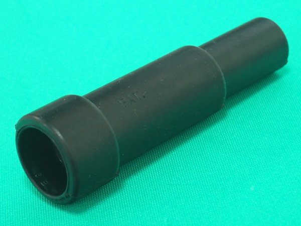 画像1: ケーブルジョィント(黒色)750A ソケット(メス)ゴム JC750圧着  三立電器 (1)