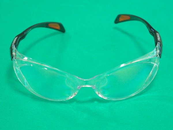 画像2: TRUSCO 二眼型セーフティグラス ゴーグルタイプ レンズクリア TSG-814TM [365-8350] (2)
