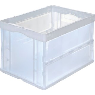 TRUSCO オリコン α折リタタミコンテナ 50L ハーフカラー CR-S50N-BT