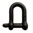 画像1: TAIYO 捻込シャックル 黒 25mm（3010740）[849-2057] 大洋製器 (1)
