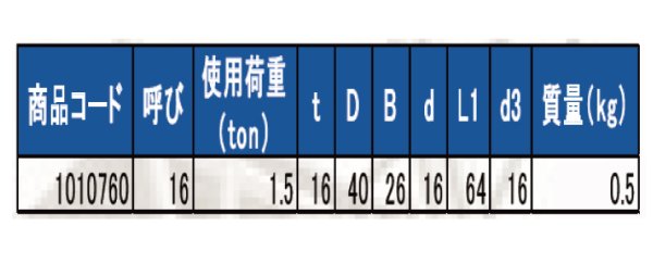 画像3: TAIYO 脱落防止シャックル 電気 SC-16タイプ 1.5ｔ (1010760) 大洋製器 (3)