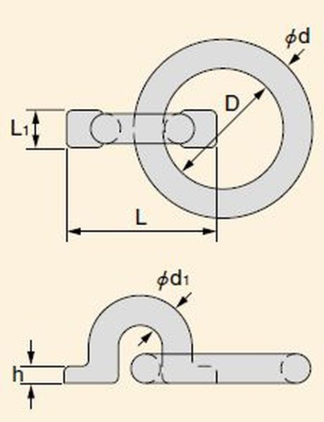 画像1: TAIYO 船用リングプレート D-3ｔ (1038318) 大洋製器 (1)