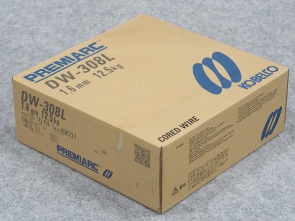 画像1: ステンレス鋼(マグ材料) DW-308L 1.6mm-12.5kg 神戸製鋼所 (1)