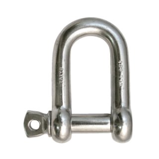 TAIYO SUS捻込シャックル 鍛造製 ツバ付 25mm SUSNGST-25（3007447