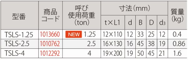 画像3: 強力長シャックル(16×130) TSLS-2.5t（捻じ込みタイプ） 1010762 大洋製器工業 (3)