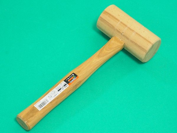 画像1: TRUSCO 木ハンマー (62mm) TWH-16 [284-9003] (1)