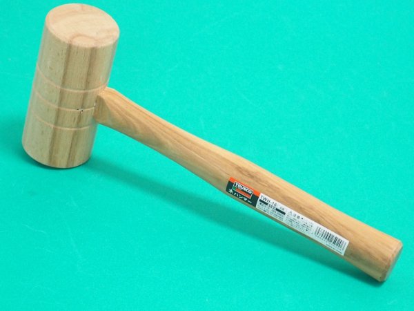 画像2: TRUSCO 木ハンマー (62mm) TWH-16 [284-9003] (2)
