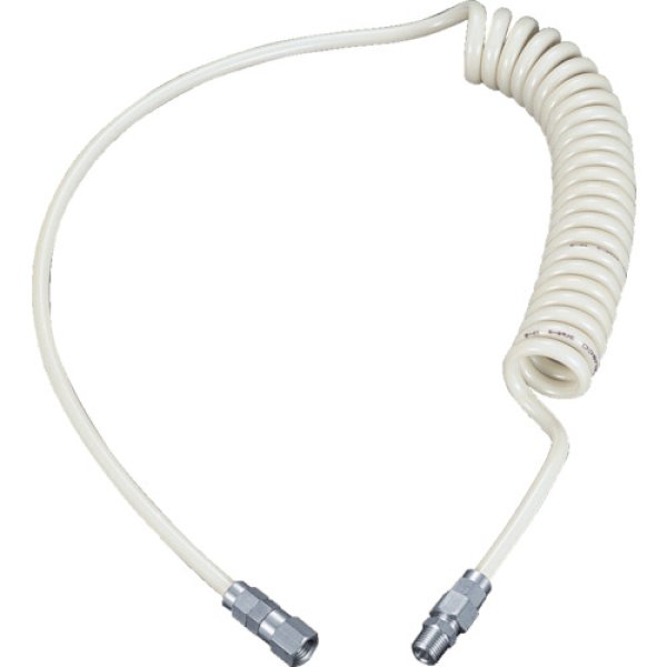 画像3: TRUSCO ウレタンコイルホース 4.0m ネオグレー UCH-5NG [214-4072] (3)