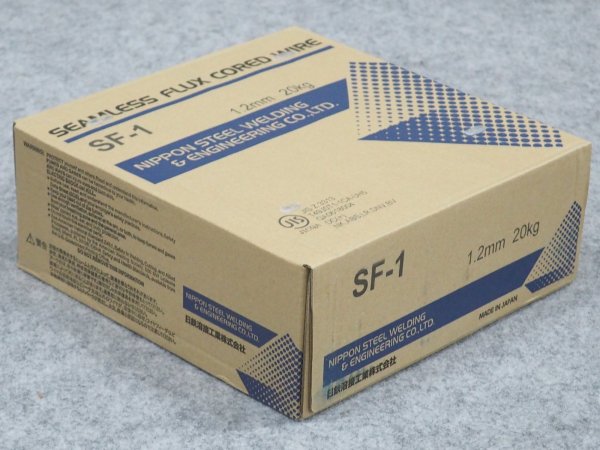 画像2: マグ材料(フラックス入りワイヤ) SF-1  1.2mm-20kg 日鉄溶接工業 (2)