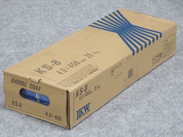 画像2: 軟鋼溶接棒 重要構造物の全姿勢用 KS-8 4.0mm 20kg JKW (2)