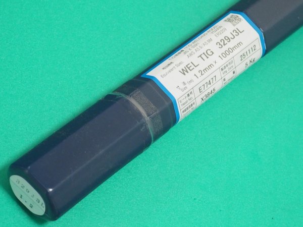 画像4: ステンレス鋼（ティグ材料）WEL TIG 329J3L 5kg 日本ウェルディング・ロッド (4)