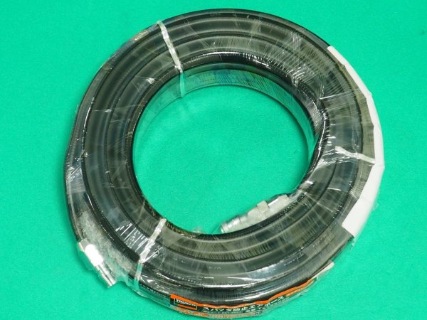 画像3: TRUSCO スパッタ防止エアホース6.5×20M 黒 TSTS6520 [207-5683] (3)