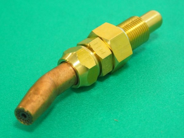 画像1: 千代田 A型ガウジング火口 #2(曲り) MH-AG2 ハイドロカット用(水素・エチレン混合ガス）千代田精機  (1)