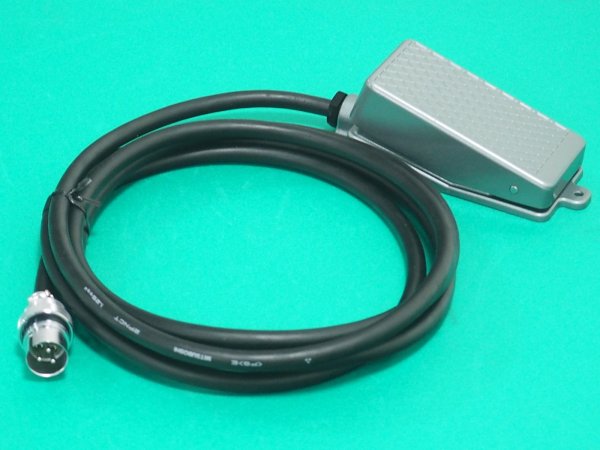 画像1: マツモト機械 ポジショナー PS-1他用 足踏みスイッチ (ケーブル長さ選択) (1)