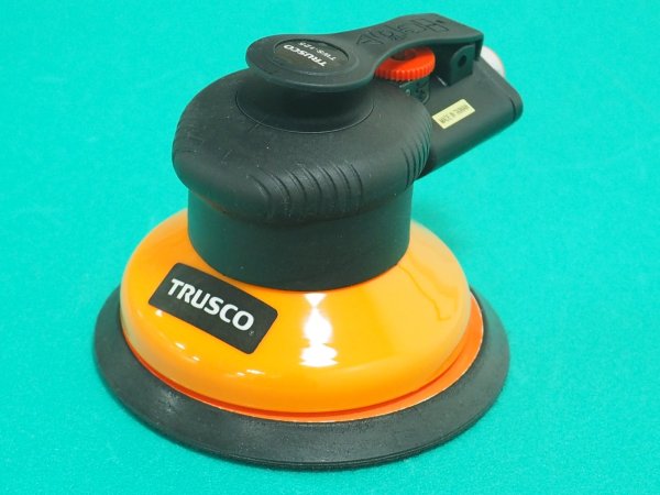 画像1: TRUSCO 非吸塵式ダブルアクションサンダー 125mm 低重心・軽量タイプTWS-125 [116-1867] (1)