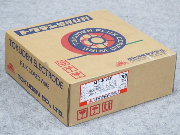 画像1: トクデン ステンレス鋼用フラックス入りワイヤ MT-308LF 1.2mm 12.5kg 特殊電極 (1)