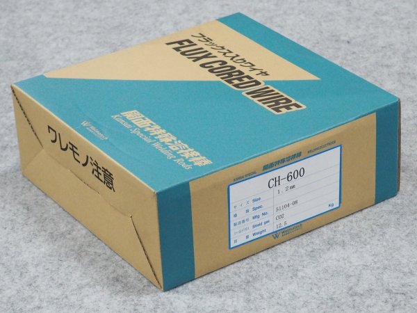 画像2: マグ材料/フラックス入りワイヤ CH-600 1.2mmｘ12.5kg 関西特殊溶接棒 (2)
