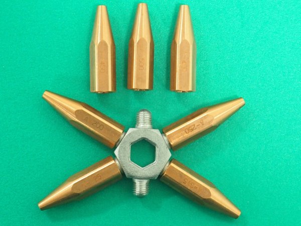 画像1: グリッター・普及型中型溶接器 (B形01号) アセチレン用 火口 千代田精機  (1)