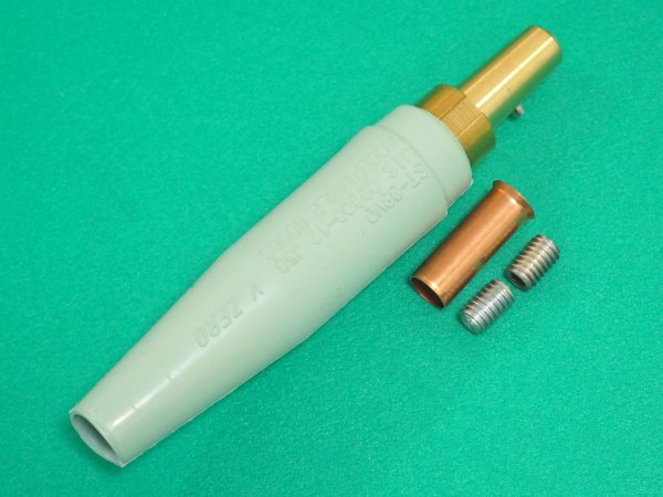 画像1: 耐熱 カラーケーブルジョイント  ST-38 VO オスのみ カラー5種類選択 阪口製作所  (1)