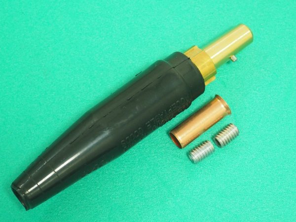 画像2: 耐熱 カラーケーブルジョイント  ST-38 VO オスのみ カラー5種類選択 阪口製作所  (2)