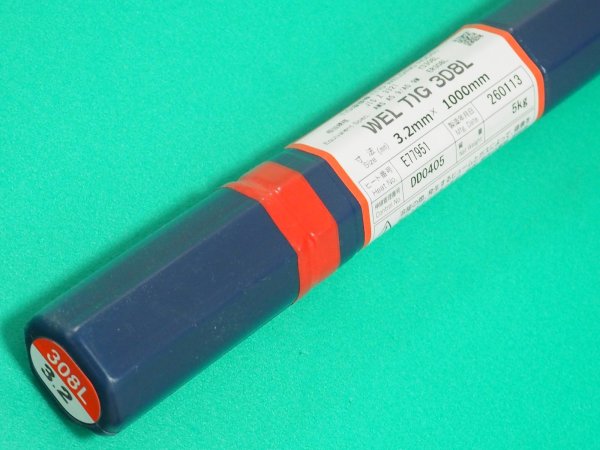 画像8: ステンレス鋼（ティグ材料）WEL TIG 308L-5kg 日本ウェルディング・ロッド (8)