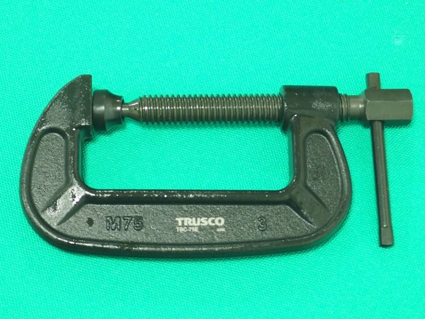 画像2: TRUSCO シャコ万力(バーコ型)75mm TBC-75E [490-1461] (2)