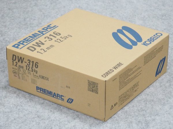 画像1: ステンレス鋼（マグ材料） DW-316 1.2mm-12.5kg 神戸製鋼所 (1)