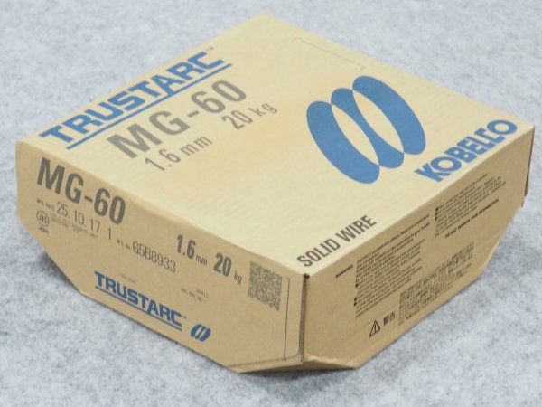 画像2: 高張力鋼（マグ材料） MG-60 1.6mm-20kg 神戸製鋼所 (2)