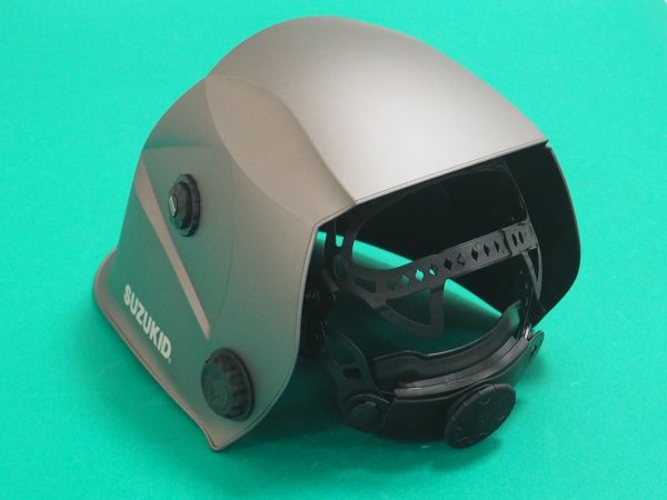 画像4: SUZUKID 自動遮光溶接面 (ブルーフィルター) アイボーグβ EB-200B  (4)