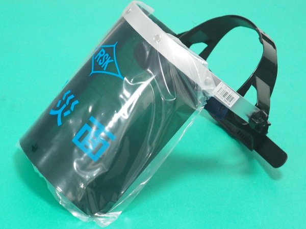 画像2: 防災面 直接装着用シングル防災面 2010M-HG  G2 理研化学 (2)