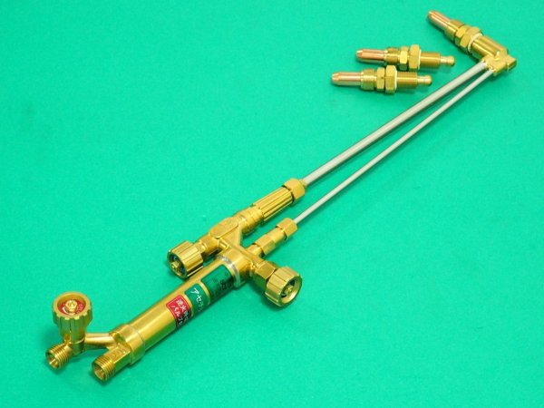 画像4: 中型切断器 セフティ SCT-01 火口3本付 AC用 逆火消炎フィルター内臓 阪口製作所 (4)