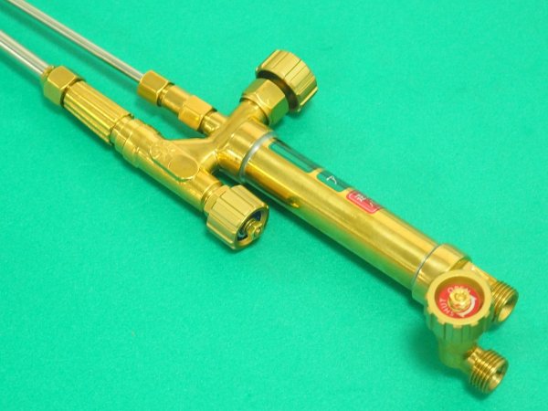 画像3: 中型切断器 セフティ SCT-01 火口3本付 AC用 逆火消炎フィルター内臓 阪口製作所 (3)